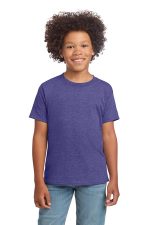 Gildan Youth Softstyle T-Shirt 64000B Heather Purple