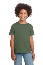 Gildan Youth Softstyle T-Shirt 64000B Military Green