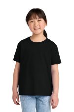 Gildan Youth Softstyle CVC Tee 64000BCVC Pitch Black