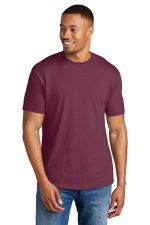 Gildan Softstyle CVC Tee 64000CVC Maroon Mist