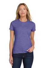 Gildan Softstyle Women's T-Shirt. 64000L Heather Purple