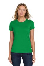 Gildan Softstyle Women's T-Shirt. 64000L Irish Green