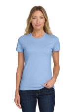 Gildan Softstyle Women's T-Shirt. 64000L Light Blue