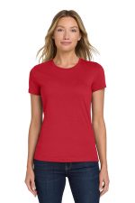 Gildan Softstyle Women's T-Shirt. 64000L Red