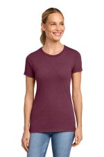 Gildan Softstyle Women's CVC T-Shirt 64001LCVC Maroon Mist