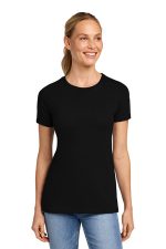 Gildan Softstyle Women's CVC T-Shirt 64001LCVC Pitch Black