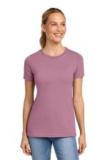 Gildan Softstyle Women's CVC T-Shirt 64001LCVC Plumrose