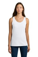 Gildan Softstyle Junior Fit Tank Top. 64200L White