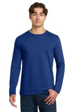Gildan Softstyle Long Sleeve T-Shirt. 64400 Fan Deep Royal