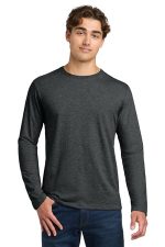 Gildan Softstyle Long Sleeve T-Shirt. 64400 Heather Dark Grey