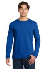 Gildan Softstyle Long Sleeve T-Shirt. 64400 Royal
