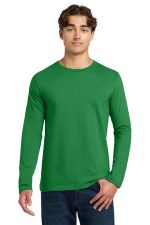 Gildan Softstyle Long Sleeve T-Shirt. 64400 Turf Green