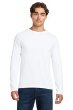 Gildan Softstyle Long Sleeve T-Shirt. 64400 White