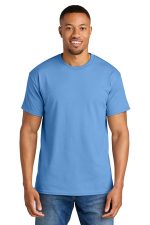 Gildan DryBlend 50 Cotton/50 Poly T-Shirt. 8000 Carolina Blue