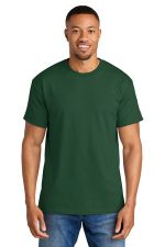 Gildan DryBlend 50 Cotton/50 Poly T-Shirt. 8000 Dark Green