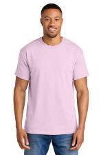 Gildan DryBlend 50 Cotton/50 Poly T-Shirt. 8000 Light Pink