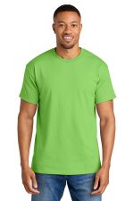 Gildan DryBlend 50 Cotton/50 Poly T-Shirt. 8000 Lime