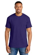 Gildan DryBlend 50 Cotton/50 Poly T-Shirt. 8000 Purple