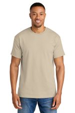Gildan DryBlend 50 Cotton/50 Poly T-Shirt. 8000 Sand