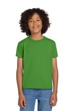 Gildan Youth DryBlend 50 Cotton/50 Poly T-Shirt. 8000B Electric Green