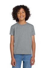 Gildan Youth DryBlend 50 Cotton/50 Poly T-Shirt. 8000B Gravel