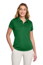 Nike Women's Dri-FIT Players Modern Fit Polo. 811807 Pine Green