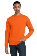 Gildan - DryBlend 50 Cotton/50 Poly Long Sleeve T-Shirt. 8400 S. Orange