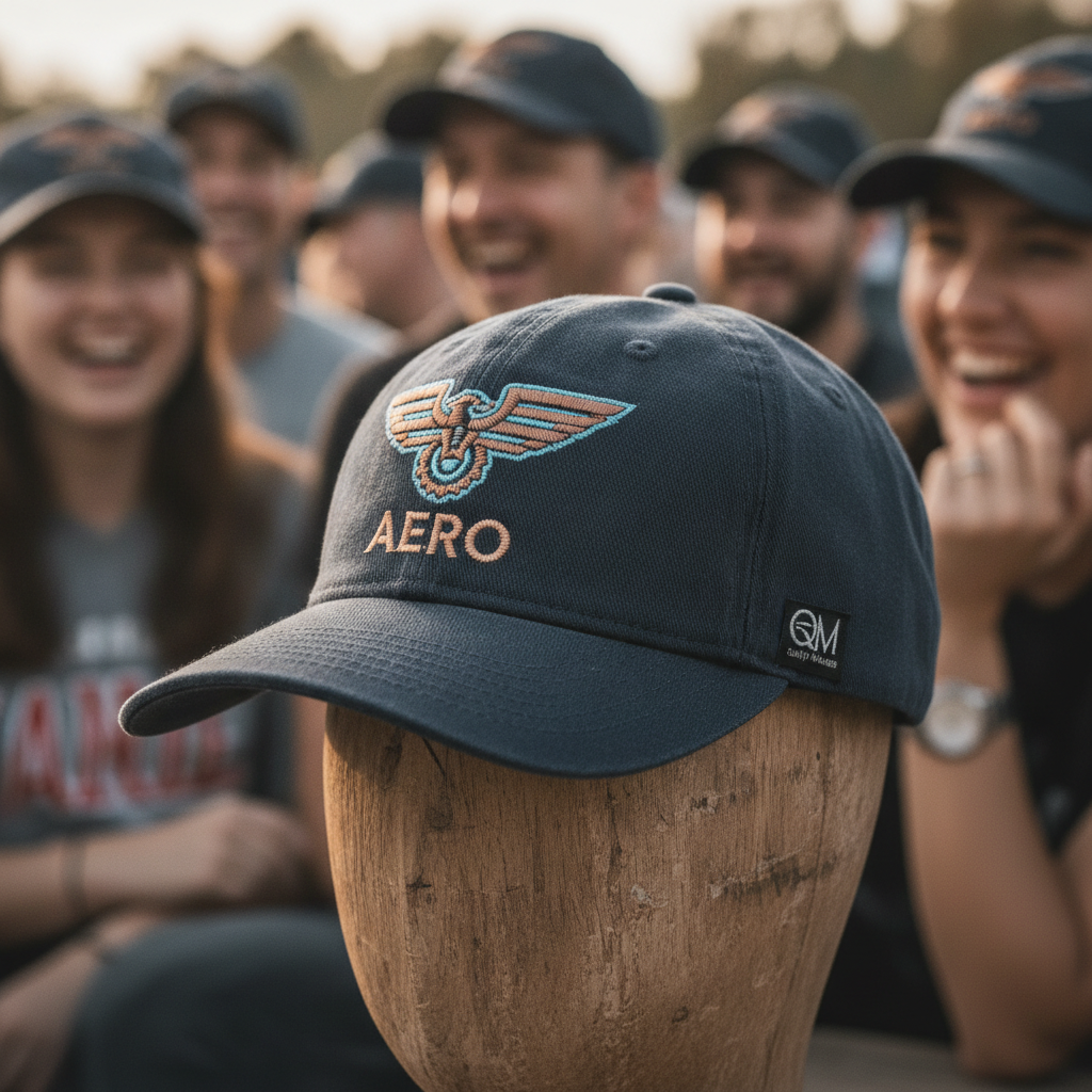 Custom baseball cap with
