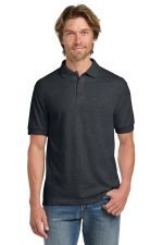 Gildan - DryBlend 6-Ounce Jersey Knit Sport Shirt. 8800 Dark Heather