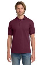 Gildan - DryBlend 6-Ounce Jersey Knit Sport Shirt. 8800 Maroon