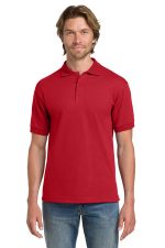 Gildan - DryBlend 6-Ounce Jersey Knit Sport Shirt. 8800 Red