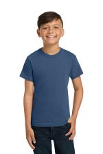 COMFORT COLORS Youth Heavyweight Ring Spun Tee. 9018 China Blue
