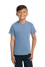 COMFORT COLORS Youth Heavyweight Ring Spun Tee. 9018 Washed Denim
