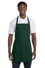 Port Authority Full-Length Apron with Pockets. A500 Hunter