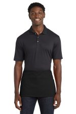 Port Authority Waist Apron with Pockets. A515 Black