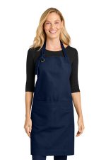 Port Authority Signature Heavy Twill Bib Apron A900 True Navy