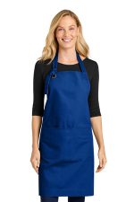 Port Authority Signature Heavy Twill Bib Apron A900 True Royal