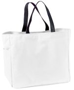 Port Authority - Essential Tote. B0750 White