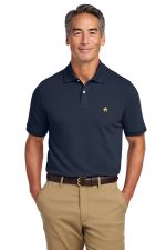 Brooks Brothers Pima Cotton Pique Polo BB18200 Navy Blazer