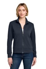 Brooks Brothers Women's Double-Knit Full-Zip BB18211 Night Navy