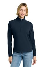 Brooks Brothers Women's Luxe Performance 1/4-Zip BB18215 Navy Blazer