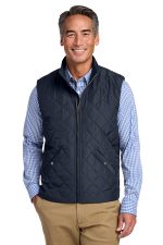 Brooks Brothers Quilted Vest BB18602 Night Navy
