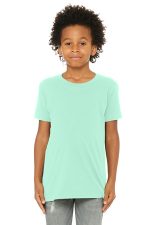 BELLA+CANVAS Youth Jersey Short Sleeve Tee. BC3001Y Mint