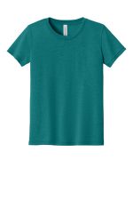 BELLA+CANVAS Youth Triblend Short Sleeve Tee. BC3413Y Teal Triblend