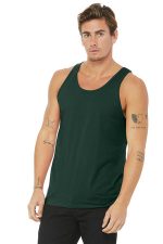 BELLA+CANVAS Unisex Jersey Tank. BC3480 Forest