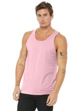 BELLA+CANVAS Unisex Jersey Tank. BC3480 Pink