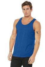 BELLA+CANVAS Unisex Jersey Tank. BC3480 True Royal