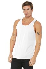BELLA+CANVAS Unisex Jersey Tank. BC3480 White