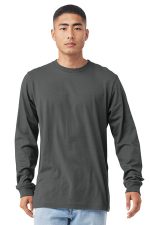BELLA+CANVAS Unisex Jersey Long Sleeve Tee. BC3501 Asphalt