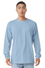 BELLA+CANVAS Unisex Jersey Long Sleeve Tee. BC3501 Baby Blue